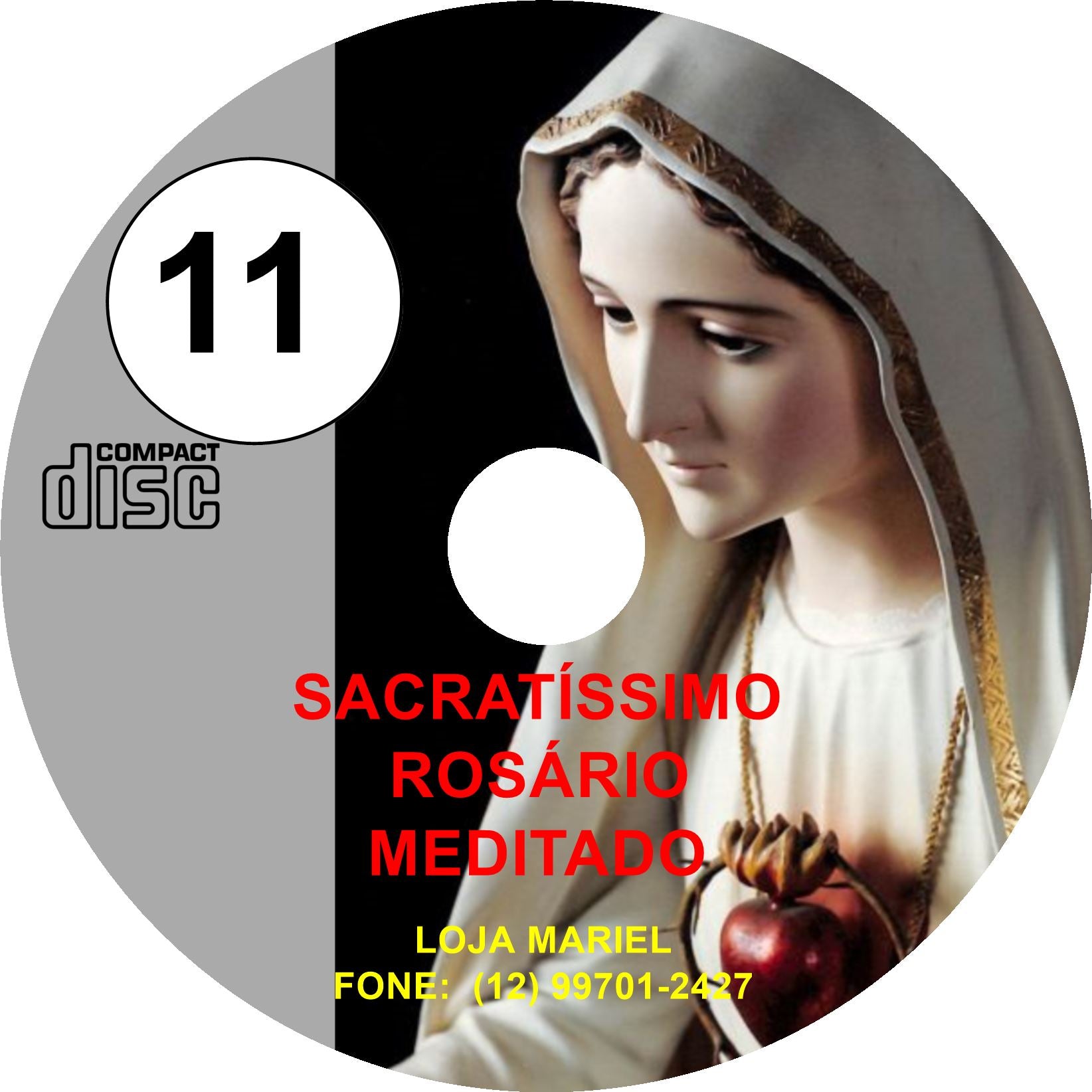 CD Rosário Meditado 11 CD Rosário Meditado 11